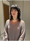 レイヤーパーマレイヤーカット顔周りレイヤーくせ毛パーマ