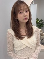 シア トウキョウ 代官山(SIA TOKYO) レイヤーカット/ミディアム/ダブルカラー/代官山/ケアブリーチ