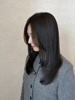 フォルメージ(formage)&nbsp;グレージュ×レイヤーカット【小澤】
