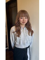 美容室 ルチア ハワイ(Luccica HAWAII)&nbsp;【luccicaＨＡＷＡＩＩ/村田翔】初ブリーチ！ミルクティーカラー