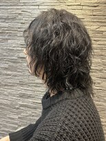 パッション 長町南店(PASSION)&nbsp;癖毛活かしロングウルフ