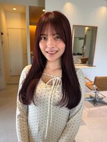 マイン(mine) レッドブラウンカラー ワインレッド ピンクブラウン 暖色