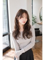 バグズ ヘアデザイン 桔梗が丘店(Baguz HAIR DESIGN)&nbsp;韓国風くびれレイヤーゆるウェーブ