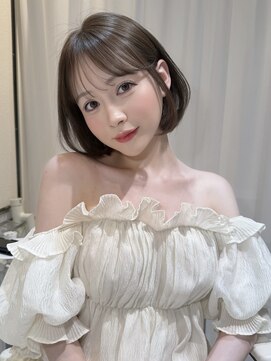 リン 原宿(RiN.) ブリーチなしの明るめのベージュ