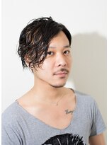 アバント(avant)&nbsp;メンズ メッシュ　ウェットパーマ