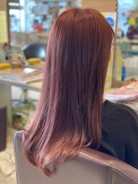 エメールヘア(aimere hair) ピンクローズカラー