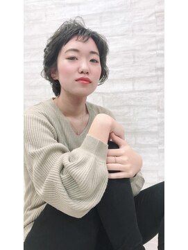 ヘアーグラシュ(HAIR gracieux) ウェットルーズなハンサムショート