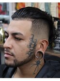 トップを伸ばしている方にオススメのスリックバックススタイル