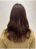 26ミリの巻き髪風パーマ