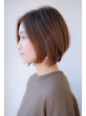 ショート+イルミナカラー×髪質改善×北浦和×白髪染めでも◎