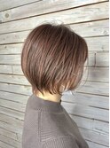 淡いピンクショート
