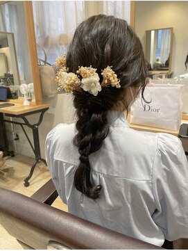 リソ 銀座(RISO) 【20代・30代】ヘアセット【結婚式・パーティー・デート】