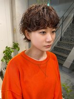 オムズ(OM's)&nbsp;ショートウルフパーマ（お客様スタイル)