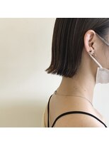 エメ(EME)&nbsp;ぱつっとストレートボブ　Taiki