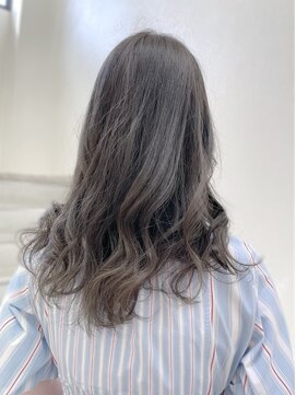 アッシュ 高円寺店(Ash) ほどよい透け感のダークグレージュ★★