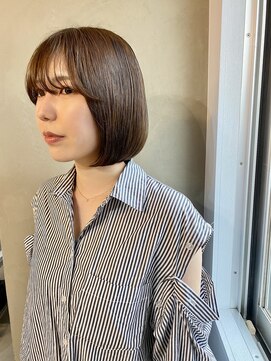 シセイ 青山(SHISEI) ぱつっとボブ/ケアトリートメント/前髪カット［南青山］