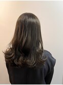 ニューヨークドライカット★ミディアム×グリーンアッシュ[渋谷]