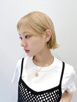 トルネード(TORNADO) 大人ショートボブ前髪あり外ハネ丸顔面長エラ張り逆三角 K0416