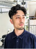 ランダムカールパーマ random curl perm
