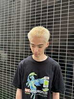 メリケンバーバーショップ フクオカ(MERICAN BARBERSHOP FUK)&nbsp;ハイトーンスパイキーショート