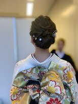 KMR&nbsp;和装ヘアセット