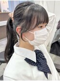 顔周りカット
