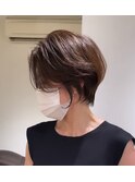 大人気　大人のショートボブ