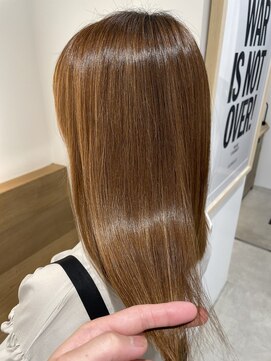 ナンバースリー 綱島店(Number Three) ハイトーン艶髪!