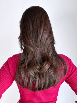 アイティー バイ アルバム 浦和店(IT by ALBUM) レイヤーカットヌードブラウン_斜めバンググレージュ_ba446561