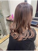 ［eTONe］pink beige☆layer style