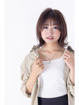 ブリング バイ スノードロップ 吉祥寺(BRING by Snowdrop) 黒髪/グレーベージュ/レイヤーロング/前髪パーマ/吉祥寺