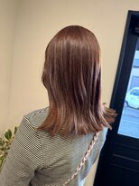 ラヴィン(LOVIN’)&nbsp;ピンクブラウン/ミディアムボブ