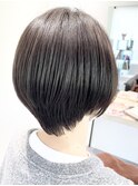 前下がりショートボブ/大人ショートボブ