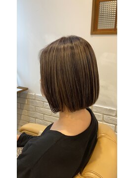 ミルク(MILK) *mini bob × greige highlight*