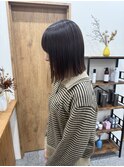 切りっぱなしボブ×メテオストレート