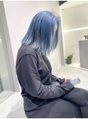 2回ブリーチ　アイスブルー