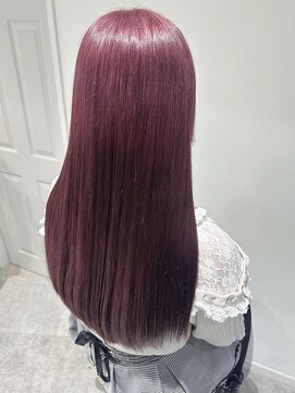 ブロッサム 上福岡店(Blossom) 透明感 ピンクベージュ ブリーチあり【上福岡】