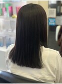 さら艶ストレートヘア　　髪質改善　30代40代50代60代