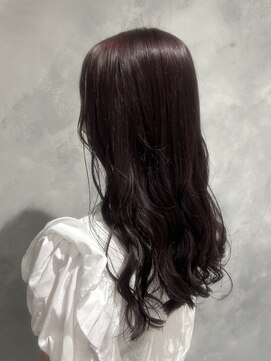 アース 流山おおたかの森店(HAIR&MAKE EARTH) 【艶感】愛されバーガンディカラー