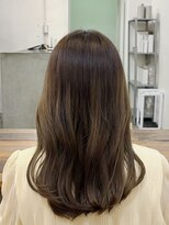 ファルベ(Farbe)&nbsp;:縮毛矯正/ストレート/くびれヘア/アプリコットオレンジ