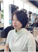 大人美人エレガント前下がりボブ/ミスエッセンス竹下