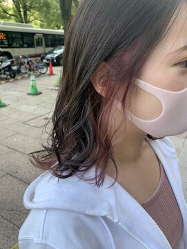 ボタニウム バイ アールサロン(BOTANIUM by RrSALON) 【BOTANIUM byRrSALON】ベビーピンクパープル×インナーカラー☆