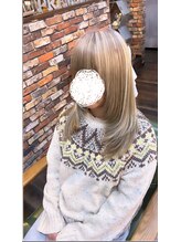 プラメーラ(PRAMEERA)&nbsp;ミディアムレイヤー/ハイライト/外国人風/顔周りレイヤー