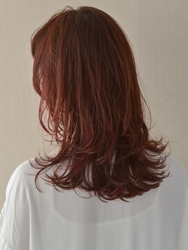 黒髪/クラゲヘアー/オリーブグレー/小顔/ココアベージュ