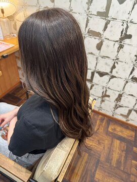 オリーブグレージュ12/19艶カラーオリーブグレー