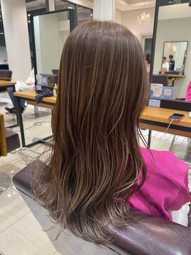 ラ ブーケ 中川中島店(La Bouquet) 黒髪/オリーブグレー/小顔/ココアベージュ/中川中島駅