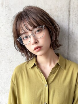 アーダー(ADER) 透明感ブラウンくびれショート