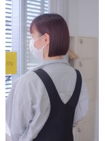 ソレイユ(Soleil)&nbsp;切りっぱなしボブ/タッセルボブ/ワンレンボブ/表参道【松本匡介