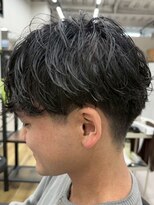 ナム 錦糸町(NAM)&nbsp;MEN'S HAIR/ブルーブラック/フェザーパーマ/錦糸町