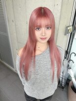 ガルボ ヘアー(garbo hair)&nbsp;最近出てます！儚いペールピンクカラー